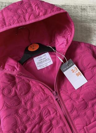 Куртка для дівчинки демісезонна стьобана primark 4