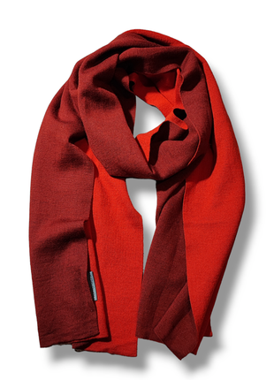 Шикарный двусторонний шерстяной шарф2 фото