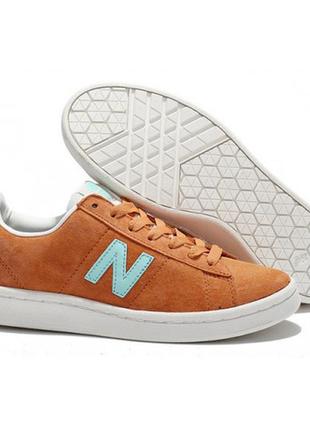 Женские кроссовки new balance оранжевые - nz029