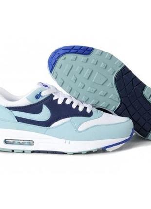 Жіночі синьо-блакитні кросівки nike air max 87 — na001