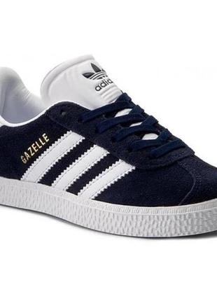 Крутые темно-синие кроссовки adidas gazelle