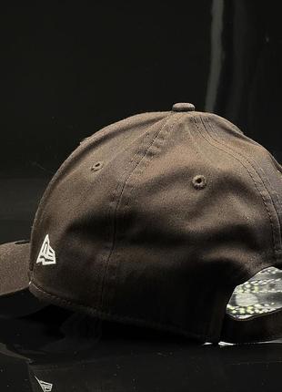Оригинальная коричневая кепка new era los angeles dodgers 9forty  604246885 фото