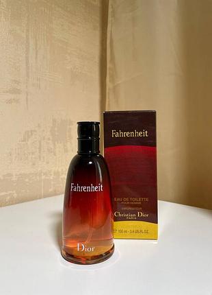Christian dior fahrenheit toilette чоловічий