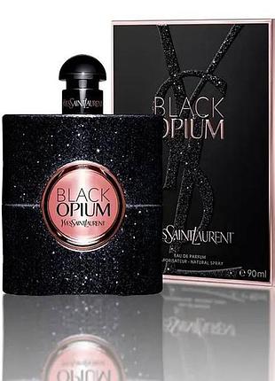 Black opium yves saint laurent parfum 90мл (жіночі)