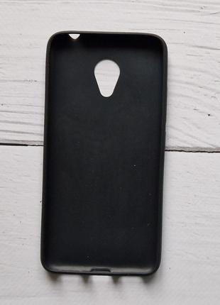 Чехол meizu m3s m3 mini для телефона силиконовый черный2 фото