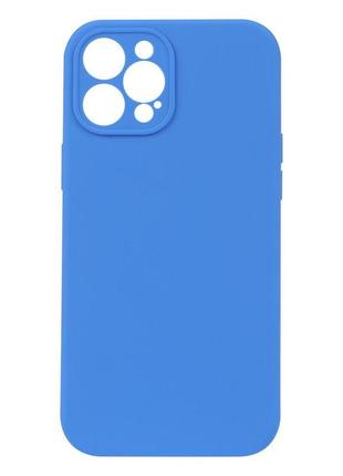 Чохол для iphone 12 pro max full frame camera protective no logo колір 03 royal blue