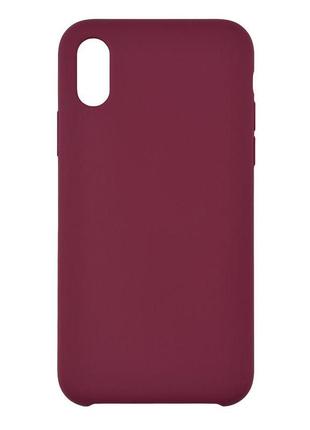 Чехол soft case для iphone x/xs цвет 12, pink3 фото