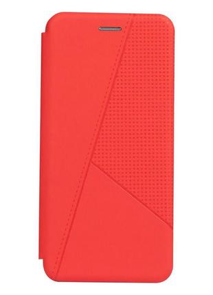Чехол-книжка кожа twist для tecno spark 7 цвет 7, red