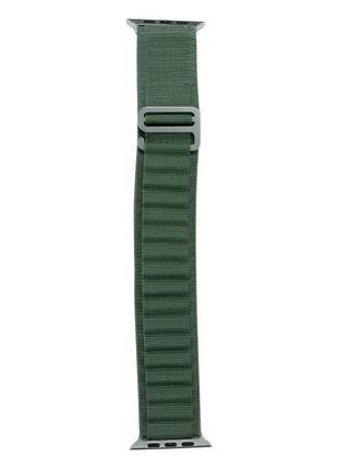 Ремешок alpine loop для apple watch 38/40/41mm цвет green