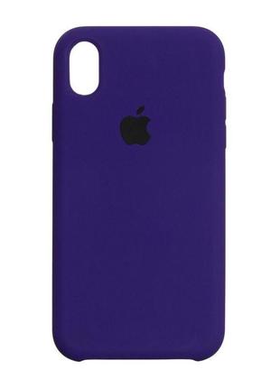 Чохол original для iphone xs max колір 34, purple