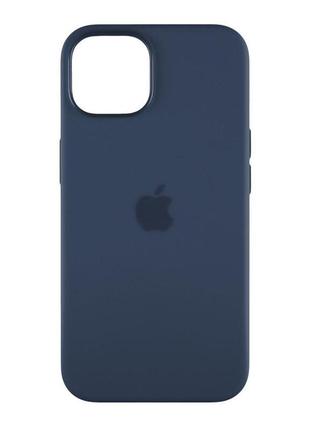 Чехол original silicone+magsafe для iphone 14 цвет 8, elderberry9 фото