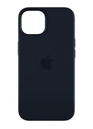 Чехол original silicone+magsafe для iphone 14 цвет 8, elderberry4 фото