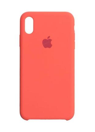 Чехол для iphone xs max original цвет 02 apricot