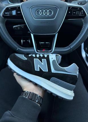 Чоловічі кросівки n*w b*lance prm classic gray white beige  reflective