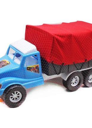 Машинка пластикова "вантажівка" з тентом