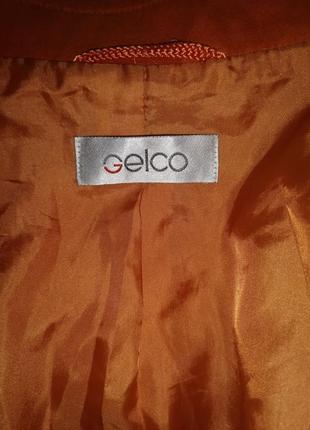 Gelco пиджак замшевая, ветровка р. 50-524 фото