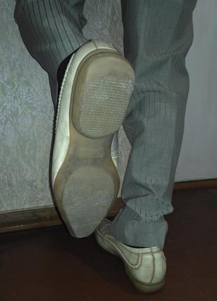 Туфли мужские р. 44 светлые бежевые кожа4 фото