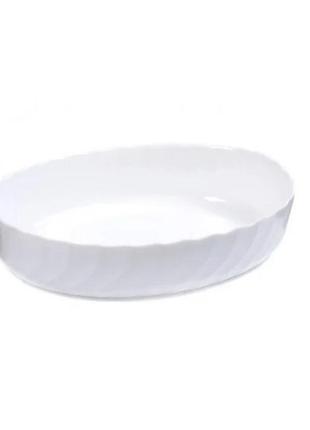 Блюдо глубокое luminarc trianon овальное для запекания / сервировки 37 х 29 см 4637p lum