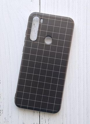 Чехол для xiaomi redmi note 8t силиконовый, черный