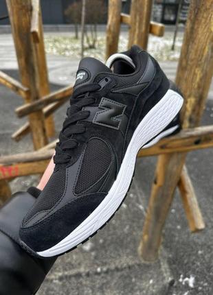 Чоловічі кросівки new balance 2002 r чорні9 фото