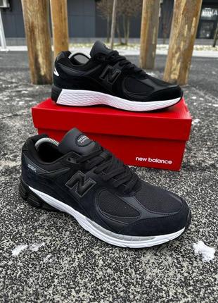 Чоловічі кросівки new balance 2002 r чорні2 фото