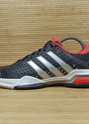 Волейбольные теннисные кроссовки adidas barricade team 4 размер 39 (25 см.)5 фото