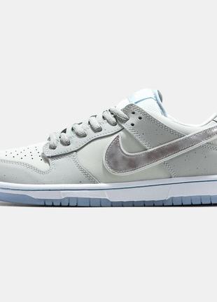 Кроссовки nike sb dunk low "white lobster"2 фото