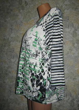 Состояние новой вещи блуза вискоза/трикотаж6 фото
