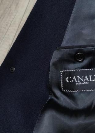 Оригинальное шерстяное кашемировое пальто canali7 фото