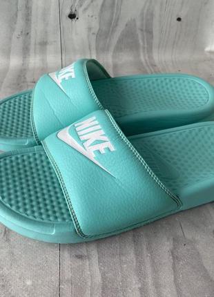 Nike benassi шлепки шльопки  шльопанці