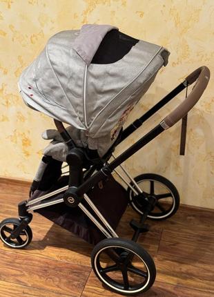 Коляска, сайбекс, cybex priam koi,  2 в 1, дитячий візок, каляска7 фото