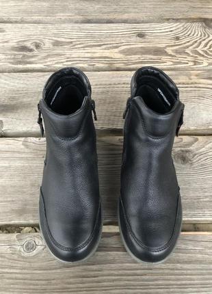 Ботинки ecco gore-tex женские черные кожаные 36 размер10 фото