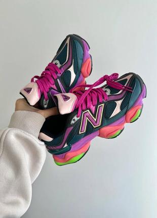 Кроссовки new balance 9060 purple acid2 фото