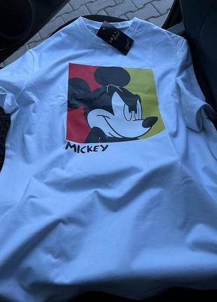 Оверсайз футболка “mickey”