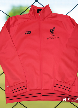 Футбольная кофта-куртка new balance fc liverpool