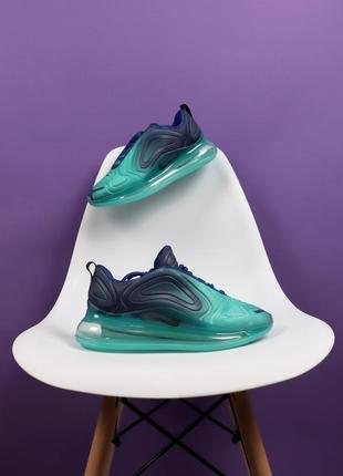 Кроссовки nike air max 720 deep royal blue синие1 фото