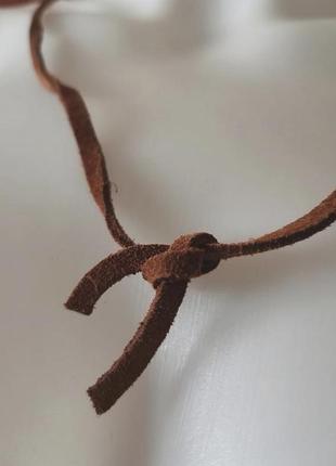 Шкіряний шнурок шкіряна мотузка багатофункціональна4 фото