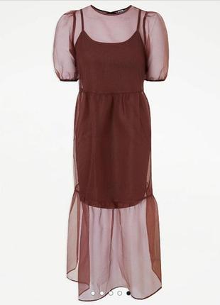 Нова неймовірна яскрава сукня плаття платье george3 фото