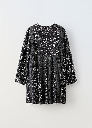 Нова сукня в горошок zara 2