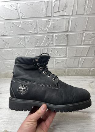 Чорні черевики timberland