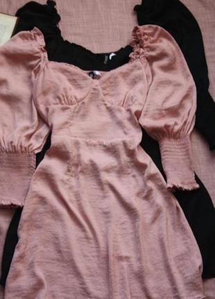 Шикарное розовое платье h&m2 фото