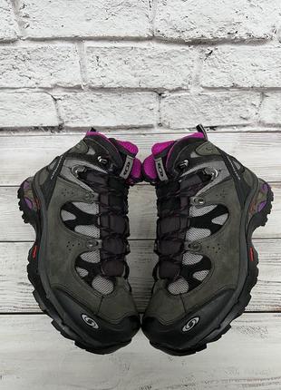 Ботинки salomon comet 3dроныx gore-tex кожа оригинал 39р.24.5см.4 фото