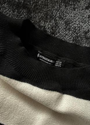 Кофта светр в смужку stradivarius7 фото