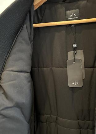 Куртка пальто бомбер жакет armani exchange8 фото