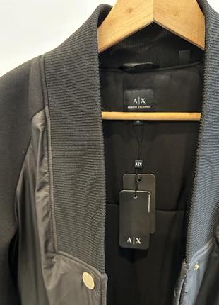 Куртка пальто бомбер жакет armani exchange7 фото