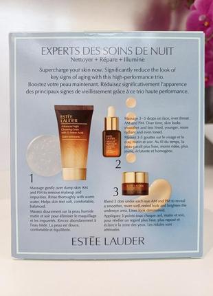 Акція!!! знижка!!! набір estee lauder nighttime experts3 фото