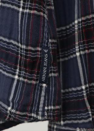 Чоловіча сорочка рубашка armani jeans / оригінал | м |5 фото