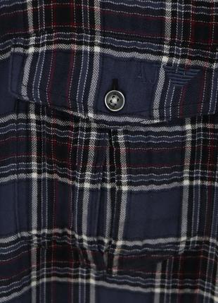 Чоловіча сорочка рубашка armani jeans / оригінал | м |4 фото