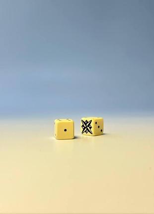 Кубики, кості, зари гральні для настільних ігор "зірка" (більярдна куля), 9 мм, арт.800902