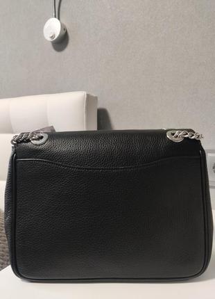 Черная кожаная сумка coach klare crossbody 253 фото